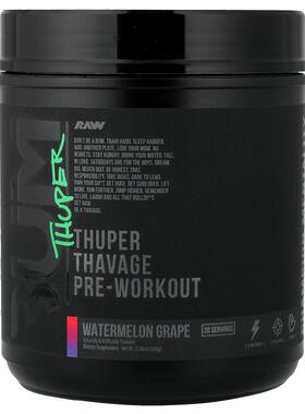 Raw Nutrition,Bum, Thuper Thavage Pre-Workout, Watermelon Gr