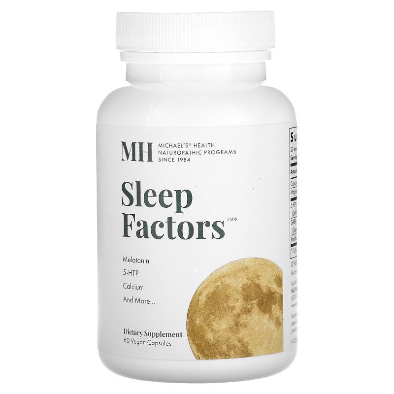Michael's Naturopathic,Sleep Factors, 60 Vegan Capsules