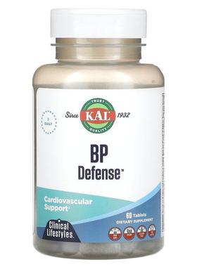 KAL,BP Defense，动脉保健配方，60片片剂