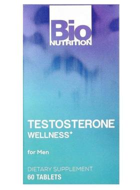 Bio Nutrition,Testosterone Wellness, For Men, 60 Tablets