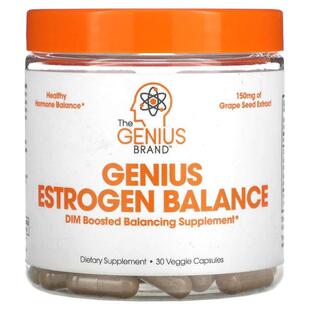 The Genius Brand,Genius Estrogen Balance，30 粒素食胶囊