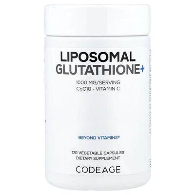 Codeage,Liposomal Glutathione+, 120 Vegetable Capsules