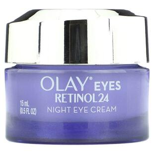 Olay,眼部，Retinol24，夜用眼霜，0.5 液量盎司（15 毫升）