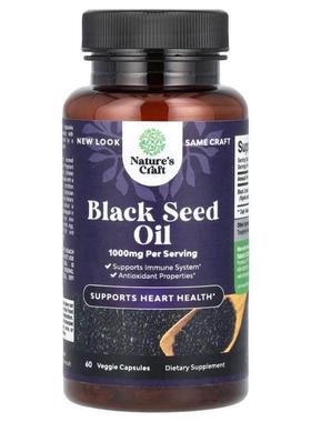Natures Craft,Black Seed Oil, 1,000 mg, 60 Veggie Capsules (