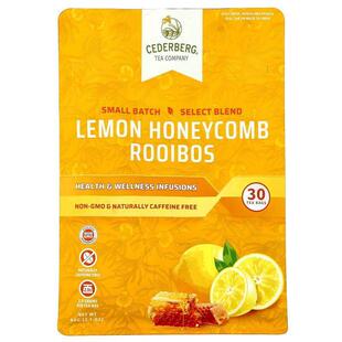 Cederberg Tea Co,Lemon Honeycomb Rooibos, 30 Tea Bags, 2.1 o