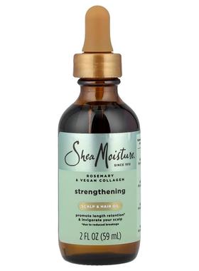 SheaMoisture,Strengthening  Scalp & Hair Oil, 2 fl oz (59 ml