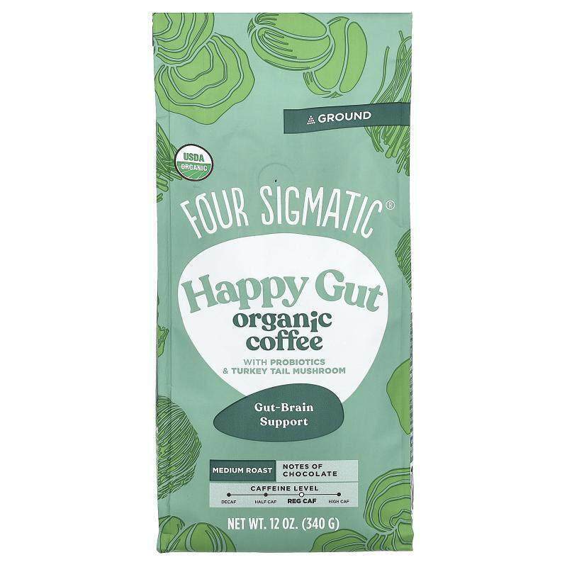 Four Sigmatic,益生菌蘑菇咖啡粉，有助防御，中度烘焙，12 盎司3