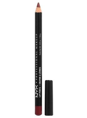 NYX Professional Makeup,轻薄唇线笔，801 Auburn，0.03 盎司（1