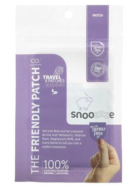 The Friendly Patch,Snoozzze, Melatonin Sleep Patch, 8 Patche