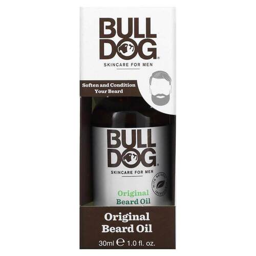 Bulldog Skincare For Men,原装胡须油，1液量盎司（30毫升）
