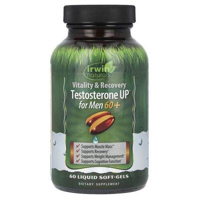 爱乐能,Testosterone UP for Men 60+, 60 Liquid Softgels