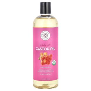 473 Organic Oil Naturals Castor Pure Body
