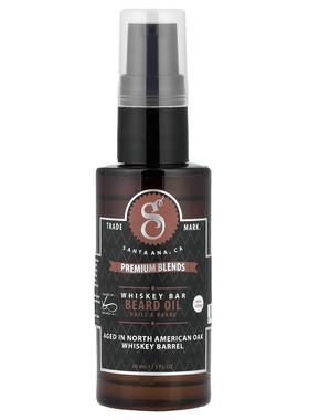 Suavecito,Premium Blends Beard Oil, Whiskey Bar, 1 fl oz (30