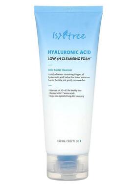 Isntree,Hyaluronic Acid, Low-pH Cleansing Foam, 5.07 fl oz (