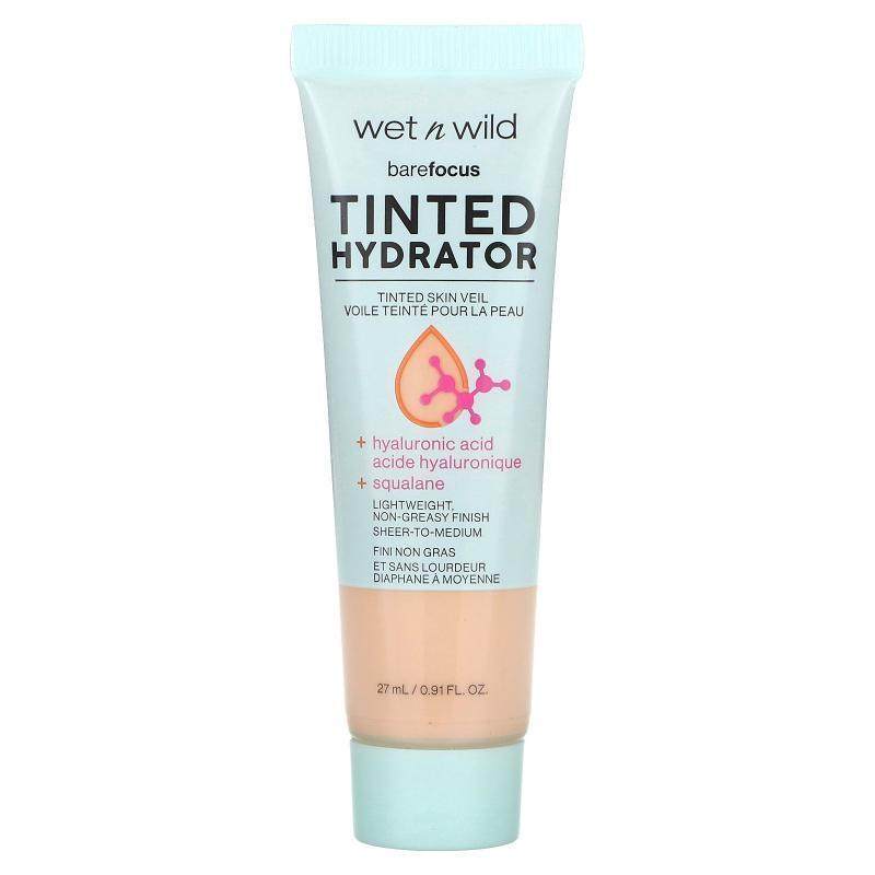 wet n wild,BareFocus Tinted Hydrator, Porcelain, 0.91 fl oz