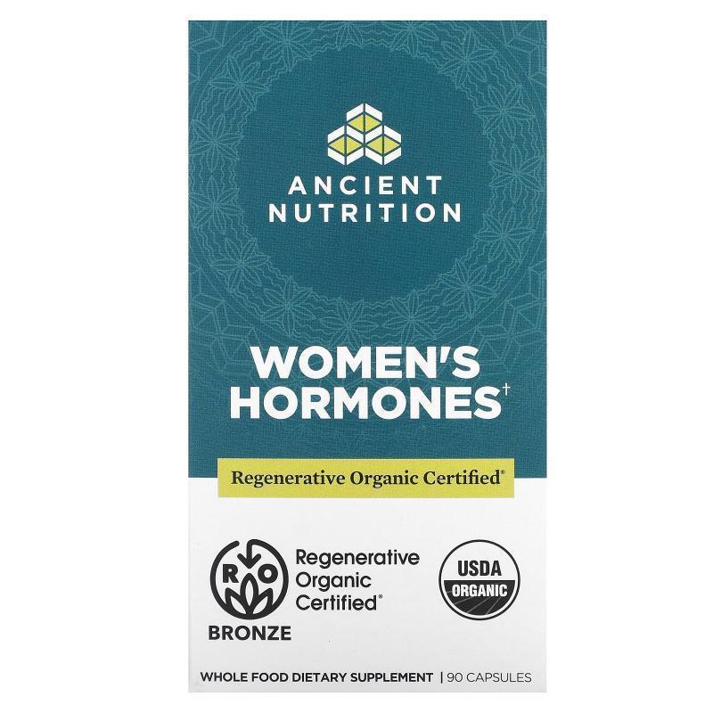 Dr. Axe / Ancient Nutrition,Women's Hormones, 90 Capsules