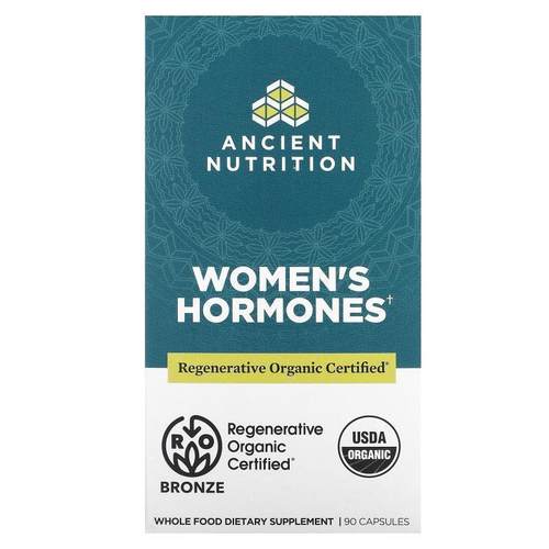 Dr. Axe / Ancient Nutrition,Women's Hormones, 90 Capsules