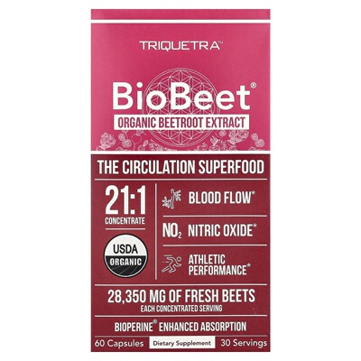 Triquetra Health BioBeet有机甜菜根提取物客厅春日恬淡好状态