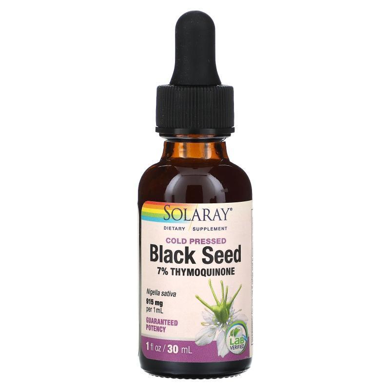 Solaray,Cold Pressed Black Seed , 1 fl oz (30 ml)