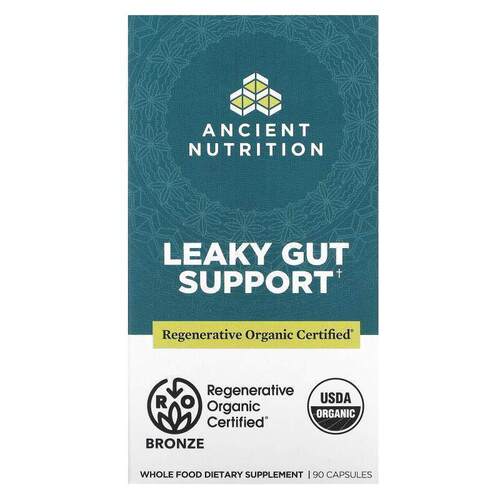 Dr.Axe/古代营养，漏肠支持，90粒胶囊