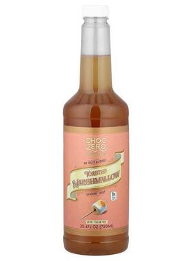ChocZero,Premium Syrup, Toasted Marshmallow, 25.4 fl oz (750