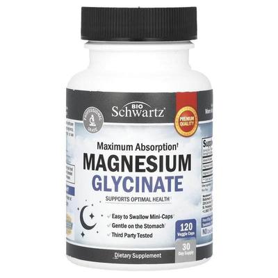BioSchwartz,Maximum Absorption, Magnesium Glycinate , 120 Ve