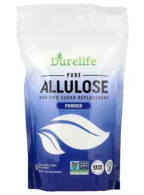 DURELIFE NUTRITION LLC,Pure Allulose Powder, 1 lb (453 g)