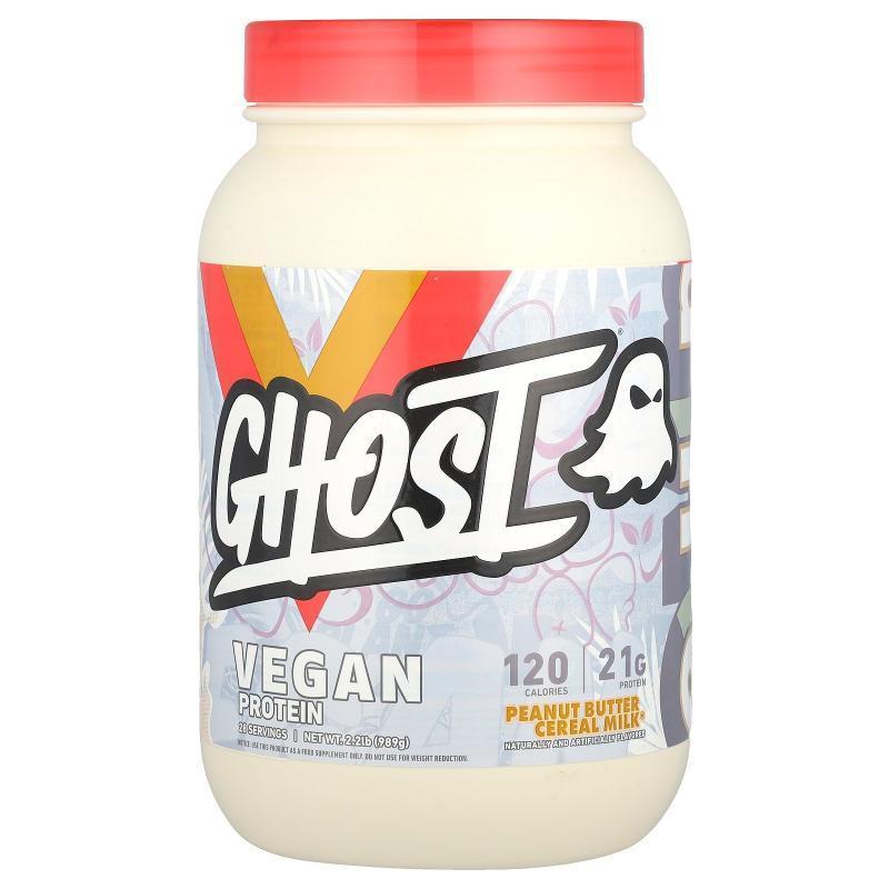 Ghost,全素蛋白质花生酱谷物牛奶®