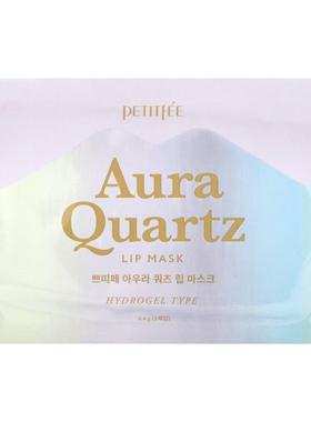璞帝妃,Aura Quartz, Lip Mask, Hydrogel Type, 1 Mask, 6.4 g