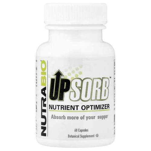 NutraBio UpSorb黄芪三七复合营养黑胡椒素易吸收植物提取