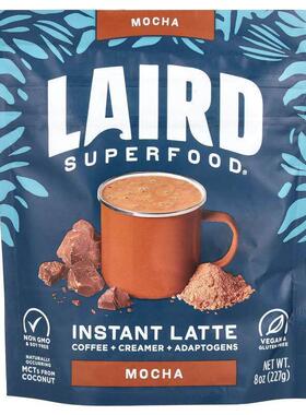 Laird Superfood,Instant Latte, Coffee + Creamer + Adaptogens