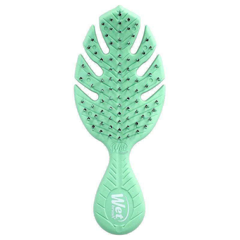 Wet Brush,Go Green™ 迷你顺发梳，绿色，1 件