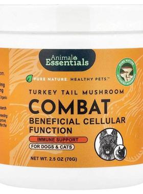 Animal Essentials,Turkey Tail Mushroom Combat, For Dogs &amp