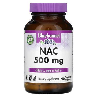 Bluebonnet Nutrition,NAC，500 毫克，30 粒素食胶囊