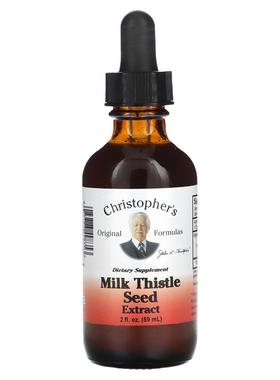 Christopher's Original Formulas,水飞蓟籽提取物，2 液量盎司（