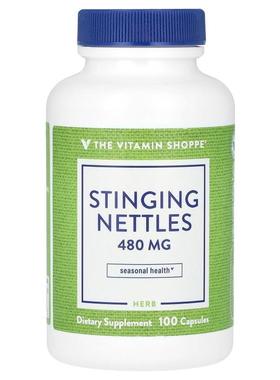 The Vitamin Shoppe,Stinging Nettles, 480 mg, 100 Capsules