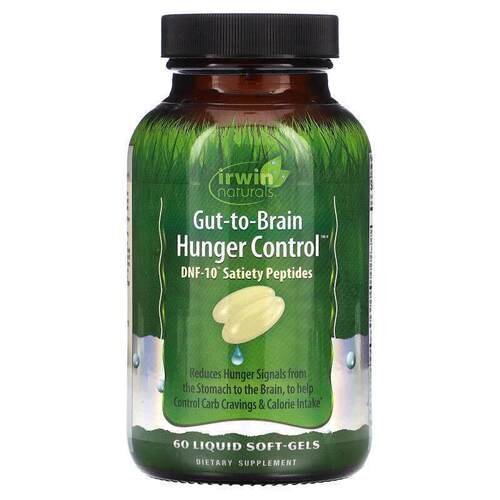 爱乐能,Gut-To-Brain Hunger Control，60 粒液体软凝胶