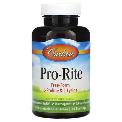 Carlson,Pro-Rite, 90 粒素食胶囊