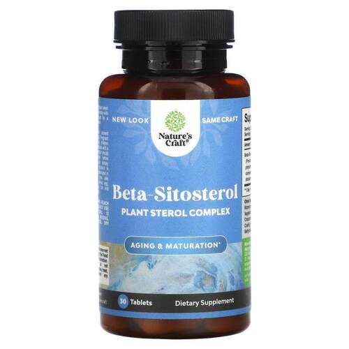 Natures Craft，男士健康，Beta Sitosterol，60片