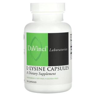 DaVinci Laboratories of Vermont,L-Lysine Capsules, 90 Capsul