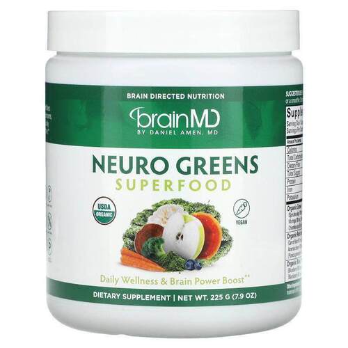 BrainMD,Neuro Greens Superfood, 7.9 oz (225 g)