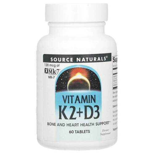Source Naturals 维生素K2+D3