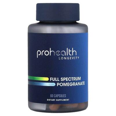 ProHealth Longevity,Full Spectrum Pomegranate, 60 Capsules