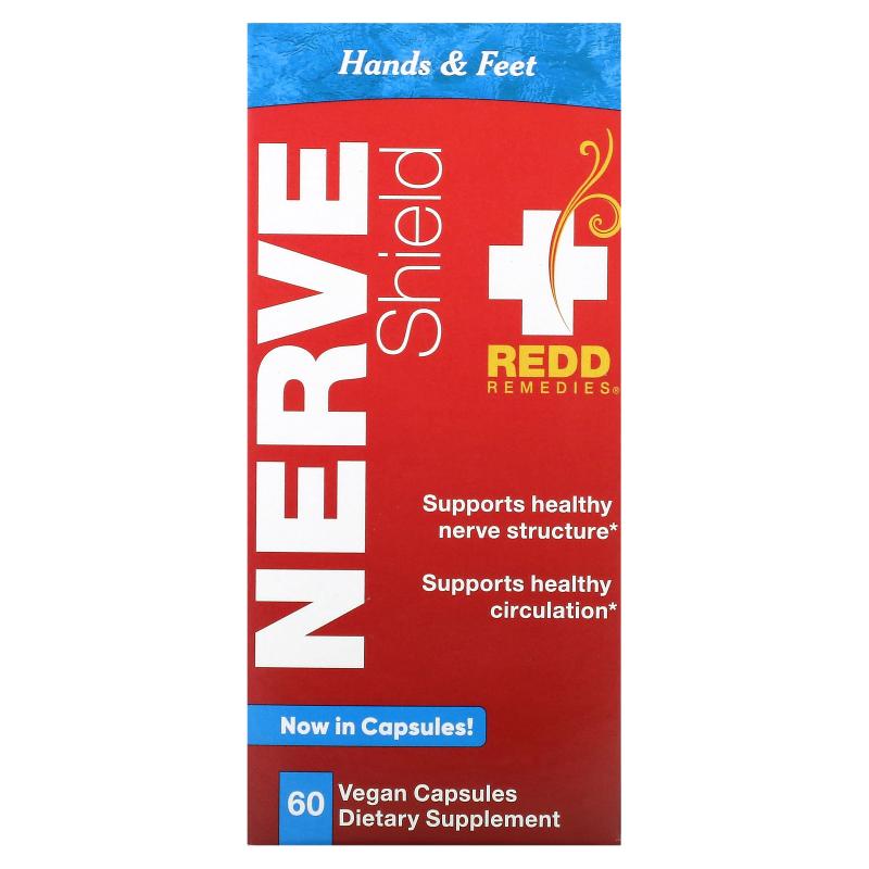 Redd Remedies,Nerve Shield 神经护理片，60 片