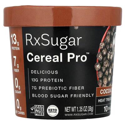 RxSugar,Cereal Pro™，可可松脆，1.35 盎司（38 克）