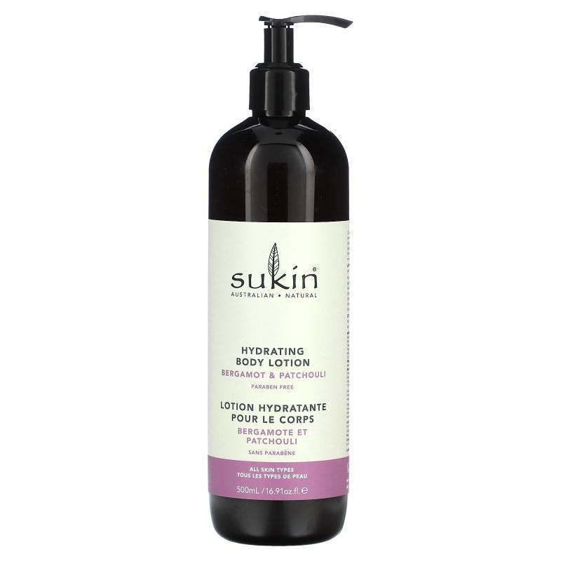 Sukin,Hydrating Body Lotion, Bergamot &amp;amp;amp; Patc
