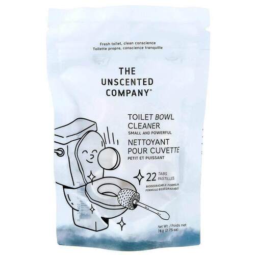 The Unscented Company,马桶清洁剂，无香型，22 片，2.75 盎司（