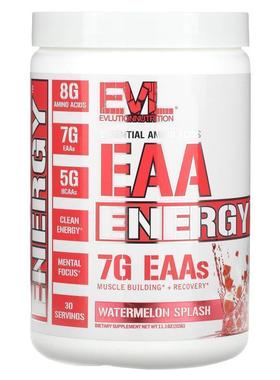 EVL,EAA Energy, Watermelon Splash, 11.1 oz (315 g)