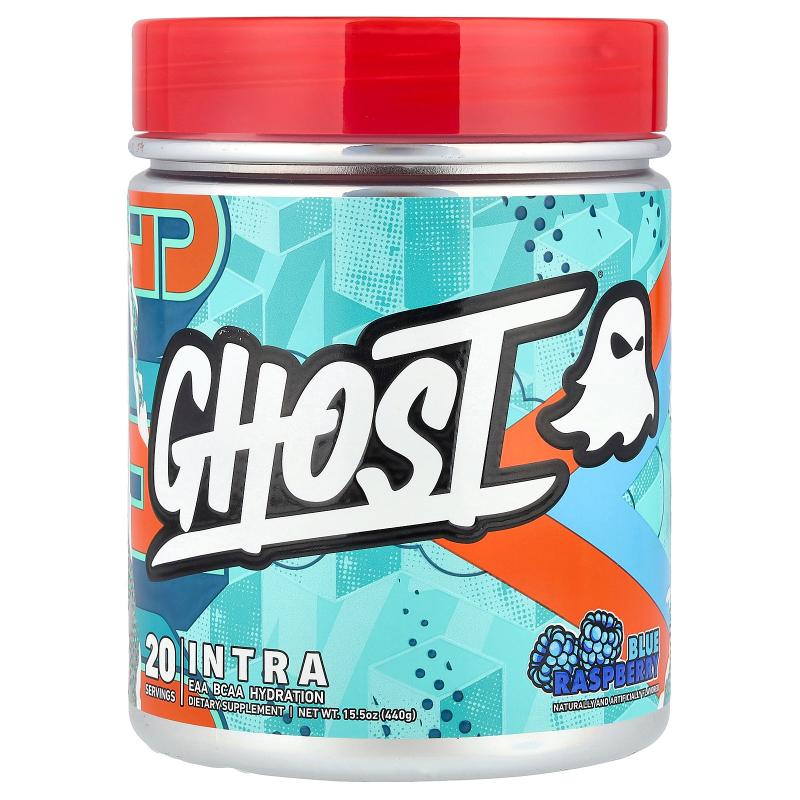 Ghost,Intra，蓝树莓味，15.5 盎司（440 克）