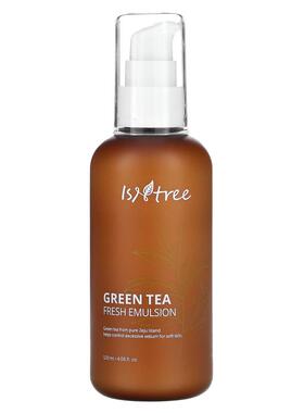 Isntree,绿茶新鲜乳液，4.06 液量盎司（120 毫升）